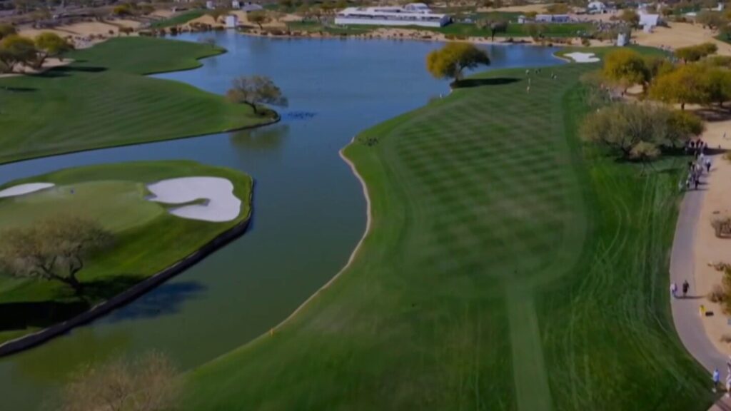 PGA Tour WM Phoenix Open's TPC Scottsdale holes 7-12 can