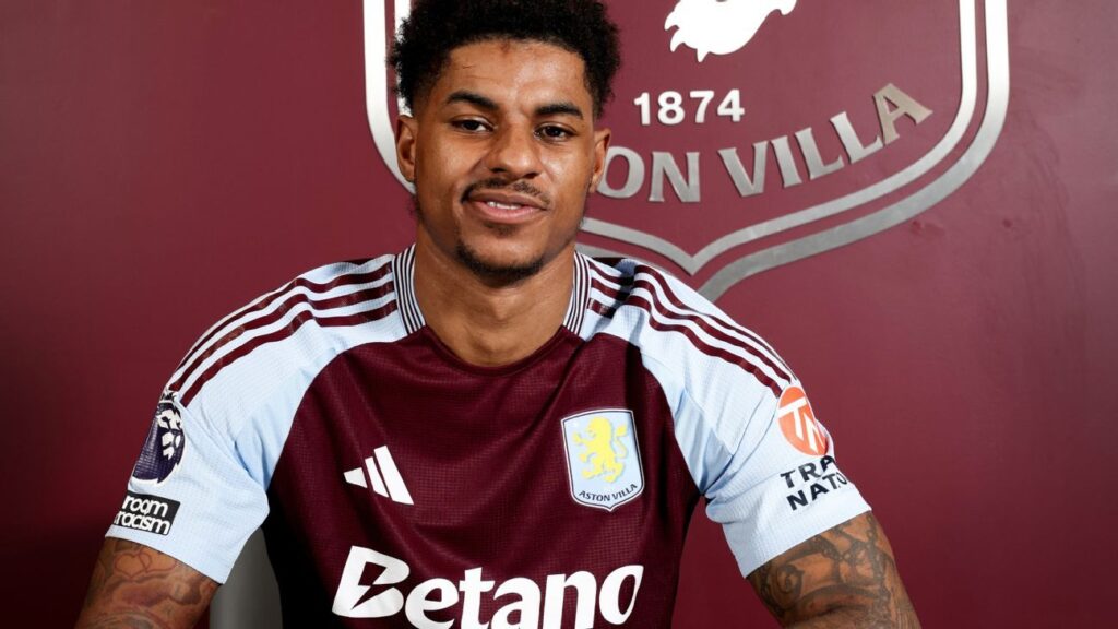 Emery hails Rashford's Villa move: 'Big potential'