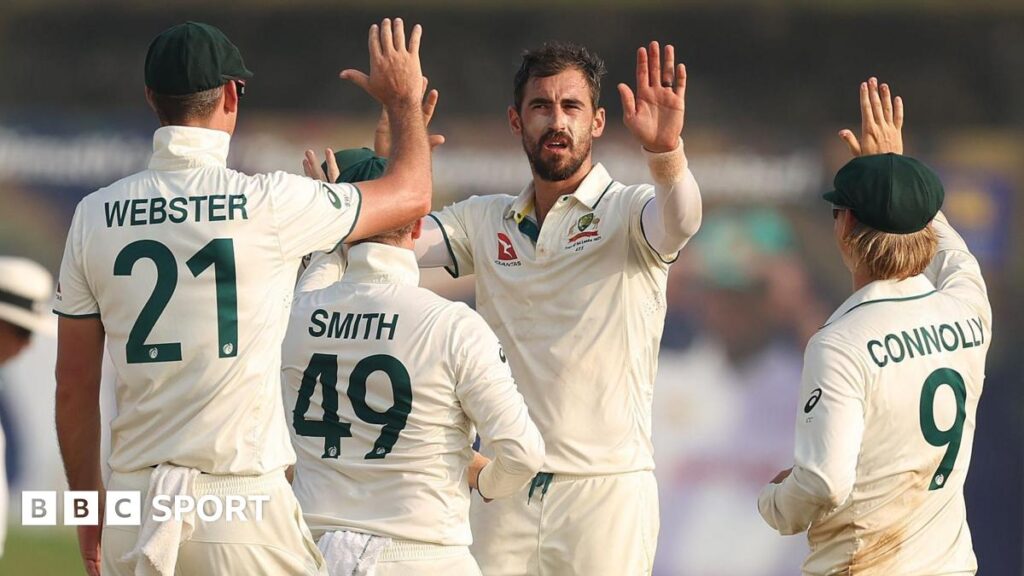 Australia dominate on first day of Sri Lanka Test