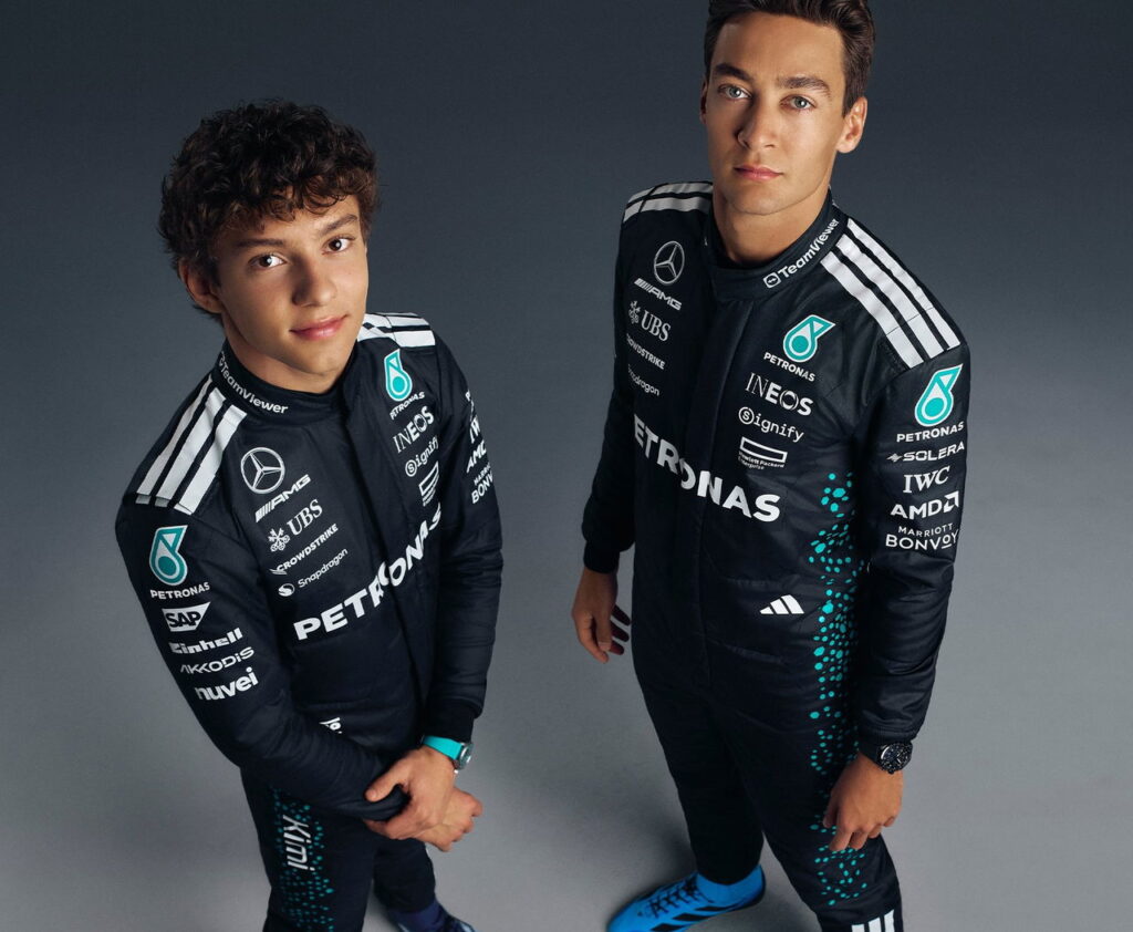 Mercedes unveil Adidas gear for a new look in post-Lewis
