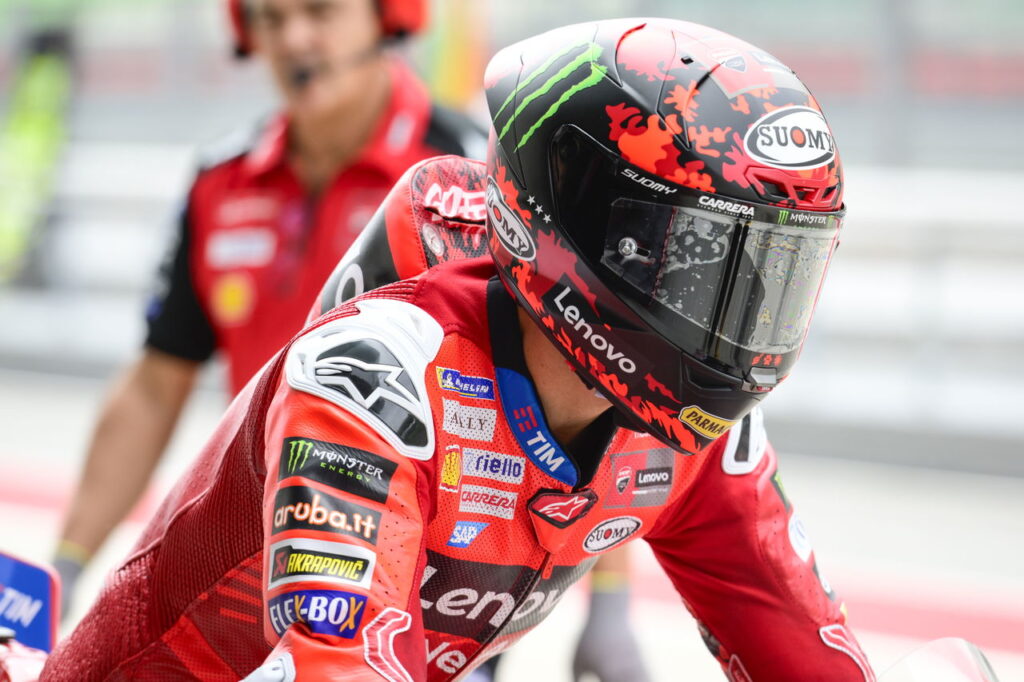 Pecco Bagnaia reveals “incredible” Marc Marquez similarity
